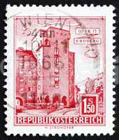 Postage stamp Austria 1958 Rabenhof Building, Erdberg, Vienna