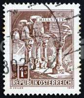 Postage stamp Austria 1970 Romanesque Columns, Millstatt Abbey