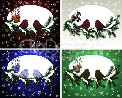 Christmas card set