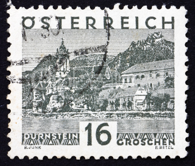 Postage stamp Austria 1929 Durnstein