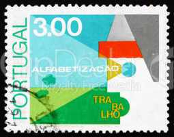 Postage stamp Portugal 1976 Farm, Fight against Illiteracy