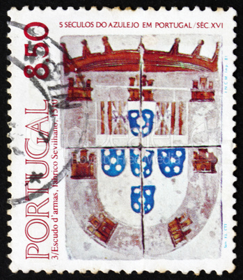 Postage stamp Portugal 1981 Arms of Duke of Braganza