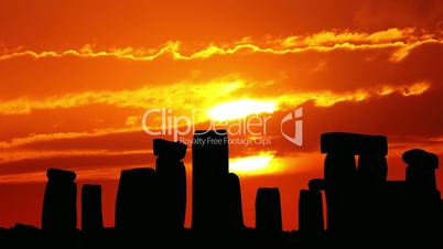 Stonehenge at  Sunset