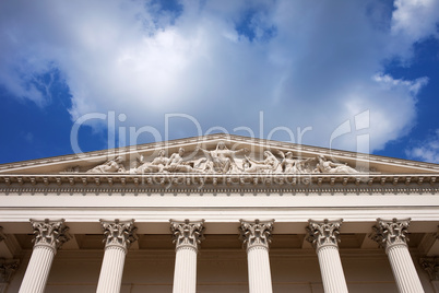 Hungarian National Museum Architectural Details