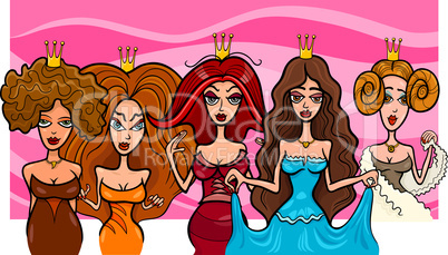 Fantasy Princesses or Queens