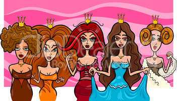 Fantasy Princesses or Queens