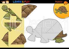 Cartoon turtle puzzle game