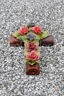 France, old tomb in Les Mureaux cemetary