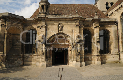 France, church of Magny en Vexin in Val d Oise