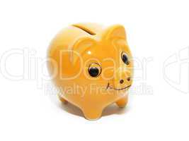 yellow money pig