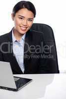 Attractive Asian business professional