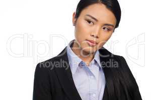 Serious young professional Asian woman