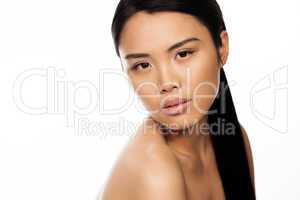 Attractive seductive Asian woman