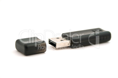 usb storage on a white background. isolated