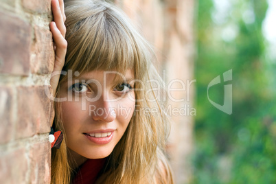 young blond woman