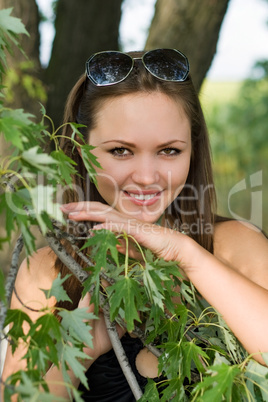 beautiful smiling woman