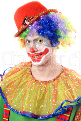 Portrait of a clown