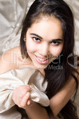 Portrait of a smiling girl