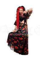 Sensual gypsy woman