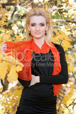 Portrait of a young woman