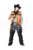 Cowboy with a gun