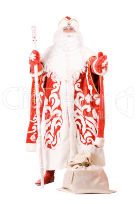 Ded Moroz (Father Frost). Isolated