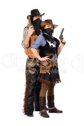 Couple of armed robbers