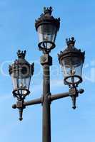 Street lamp in Barcelona, Spain