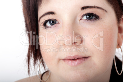 Portrait of a young woman Portrait of a young woman