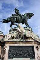 Statue of Prince Eugene of Savoy in Budapest