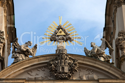 St Anne's Church in Budapest Architectural Details