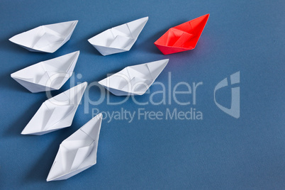 Paper boats