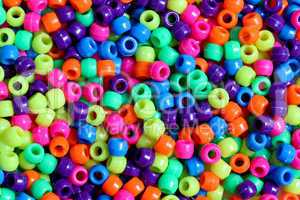 Multicolored beads background