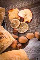 puff pastry with cinnamon sugar