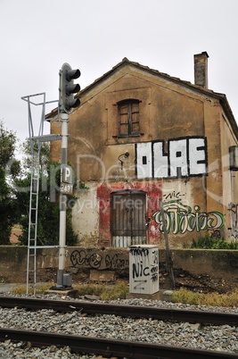 Old train station