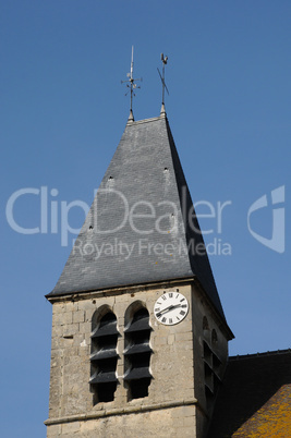 France, the old church of Longuesse