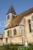 Ile de France, the old church of Longuesse