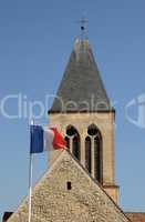 France, the church of Mareil sur Mauldre