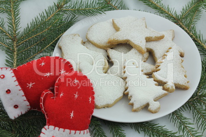 Christmas cookies.