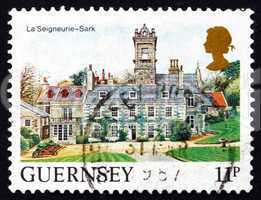 Postage stamp Guernsey 1985 La Seigneurie, Sark