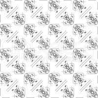 vector abstract monochrome seamless pattern