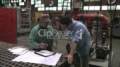 Signing Document in Factory