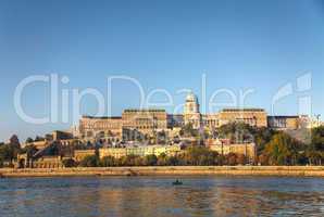 Buda Royal castle in Budapest, Hungary