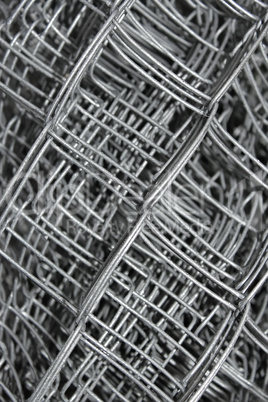 Steel mesh in multiple layers
