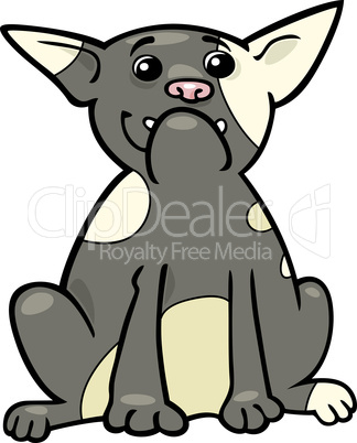 french bulldog cartoon illustration