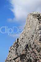 Crimean rocks. Mount Kush-Kaya. Ukraine.