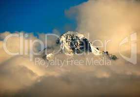 A Mountain peak in Alaska