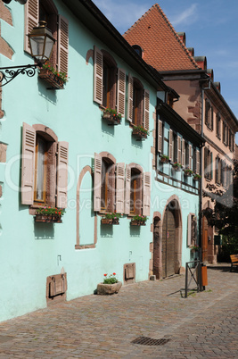 France, the village of Bergheim  in Alsace