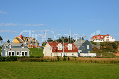 Quebec, the village of Perce in Gaspesie