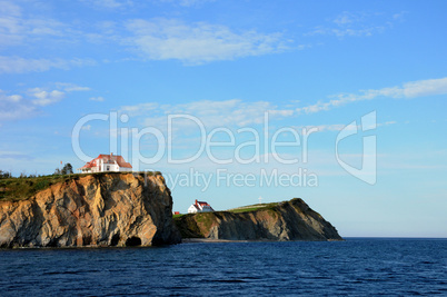 Quebec, the coast of Perce in Gaspesie